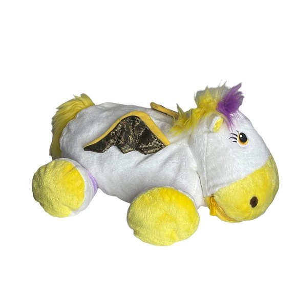 Stuffies Plush Wonderella the Pegasus 7 Hidden Pockets Supersized - Picture 2 of 9